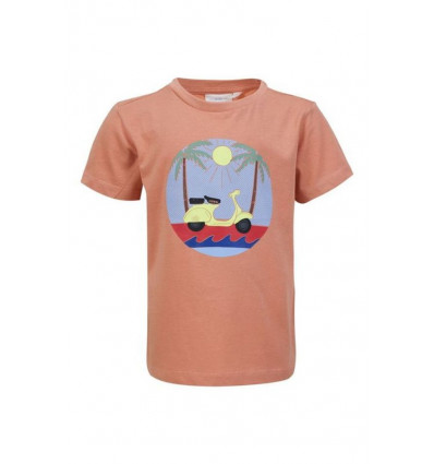 MINI REBELS B T-shirt IDAN - l. orange - 98