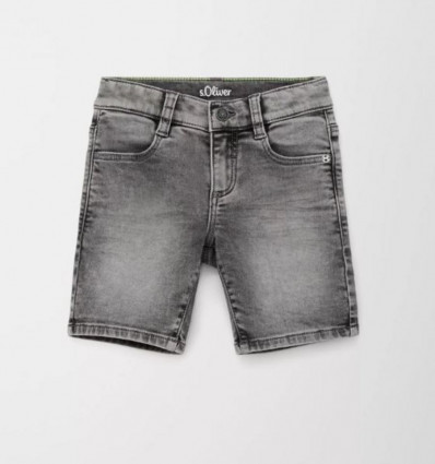 S. OLIVER B Short jeans - grijs - 128