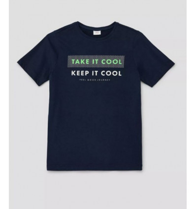 S. OLIVER B T-shirt COOL - navy - S