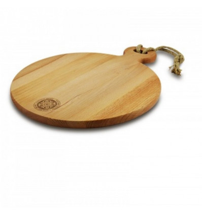 PUUR HOUT Beuk - Serveerplank rond 30cm