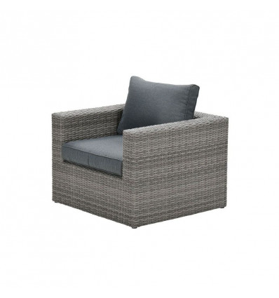 ORANGEBIRD Loungeset fauteuil - organic grey 2-half/ reflex black
