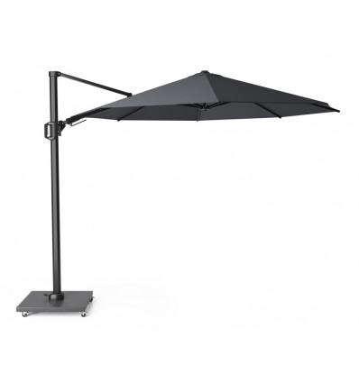 CHALLENGER T2 parasol 3.5m - antraciet/ antraciet excl. voet ( Platinum)
