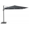 CHALLENGER T2 Glow parasol 3x3m - antra/antraciet met LED verlichting excl.voet