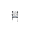 DIDO dining fauteuil - carbon black/ rope black/ mystic grey tuinstoel