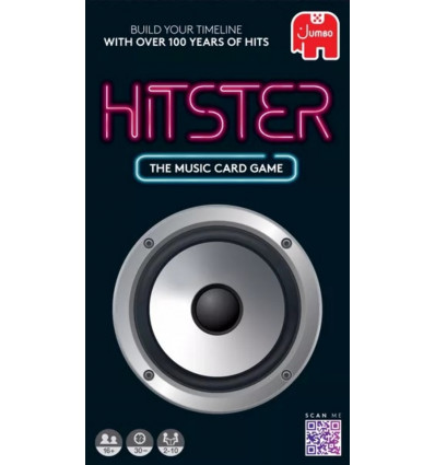 JUMBO Spel - Hitster partyspel - het kaartspel waar muziek in zit