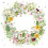 PPD Servetten - 33x33cm - wild flower wreath