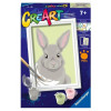 CREART Schilderen - Gray rabbit
