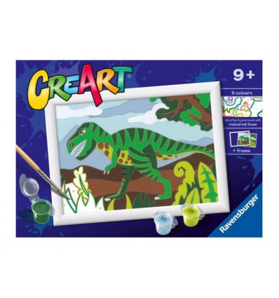 CREART Schilderen - Roaming Dinosaur