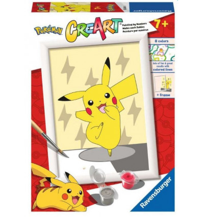 CREART Schilderen - Pikachu Pose