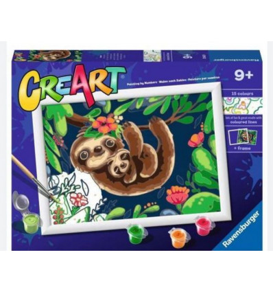 CREART Schilderen - Sweet sloths