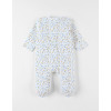 NOUKIES Pyjama bloemenprint - ecru - 1m