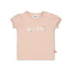 FEETJE G T-shirt BLOOM WITH LOVE - roze- 62