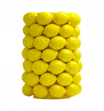 LEMON Vaas citroenen 37cm - geel