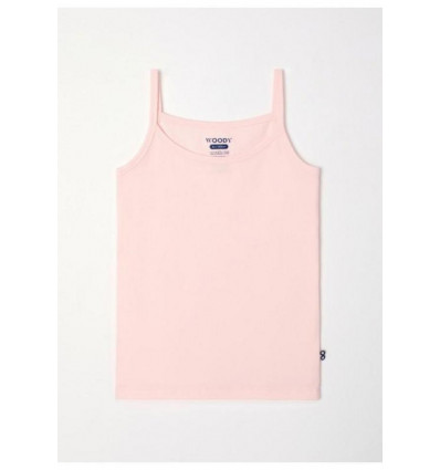 WOODY Meisjes onderhemdje - l. roze - 2j