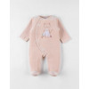 NOUKIES Meisjes pyjama cheetah - poeder roze - 1m