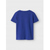 NAME IT B T-shirt FELO - clematis blue - 80