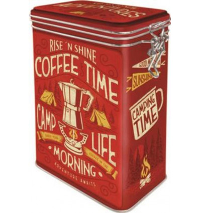 Clip top box - Coffee time