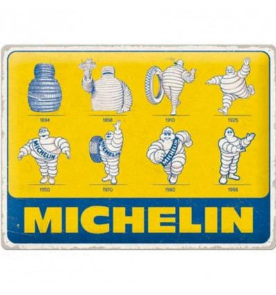 Tin sign 30x40cm Michelin - logoæ evolution