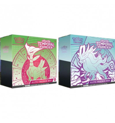 POKEMON Scarlet & Violet 5, temporal forces - Elite trainer box (prijs/ box)