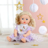 BABY ANNABELLE tutu dress - 43cm - lilac met sterren