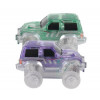 CLEVERCLIXX Race track car pastel paars