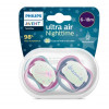 AVENT Fopspeen +6M - Air night - ster/ droom