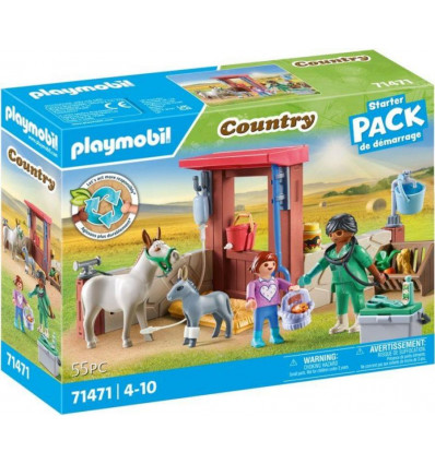 PLAYMOBIL Country - Boerderij dierenarts met de ezels