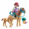 PLAYMOBIL Horses - Kind met pony en veulen