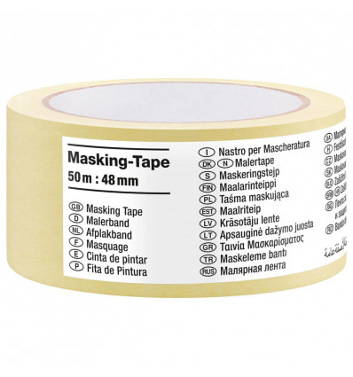 TESA masking whitecore 50m - 48mm label