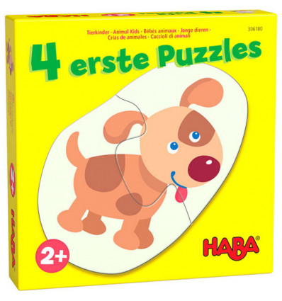 HABA Eerste puzzels 4st.- Jonge dieren 306183