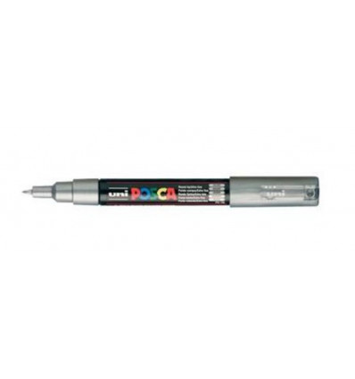 POSCA Stift extra fijn 0.7/1mm - zilver