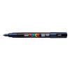POSCA Stift fijn 0.9/1.3mm- marine blauw ( conische punt)