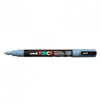 POSCA Stift fijn 0.9/1.3mm - leisteen grijs ( conische punt)
