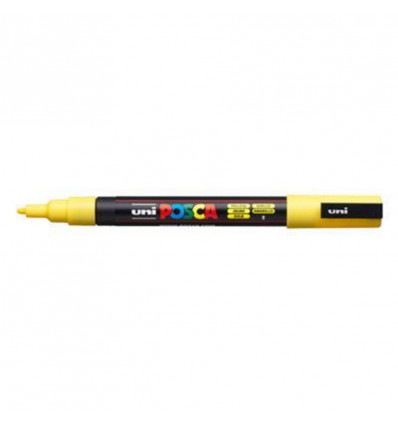 POSCA Stift fijn 0.9/1.3mm - geel ( conische punt)