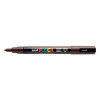 POSCA Stift fijn 0.9/1.3mm- donker bruin ( conische punt)