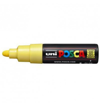 POSCA Stift breed 4.5/5.5mm - geel ( conische punt)