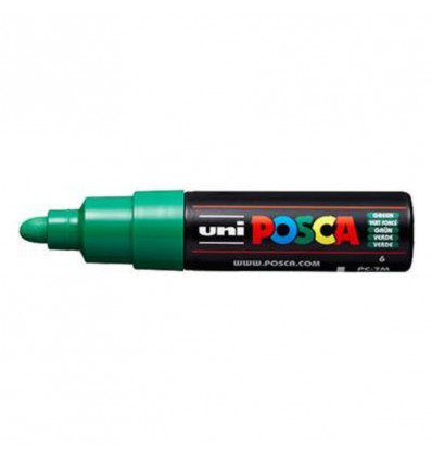 POSCA Stift breed 4.5/5.5mm- donk. groen ( conische punt)