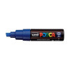 POSCA Stift brede schuine punt 8.0mm - donker blauw