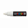POSCA Stift brede schuine punt 8.0mm - wit