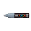 POSCA Stift brede schuine punt 8.0mm - grijs