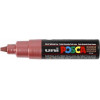 POSCA Stift brede schuine punt 8.0mm - rood metallic