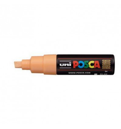 POSCA Stift brede schuine punt 8.0mm - zalmroze
