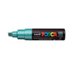 POSCA Stift brede schuine punt 8.0mm - groen metallic
