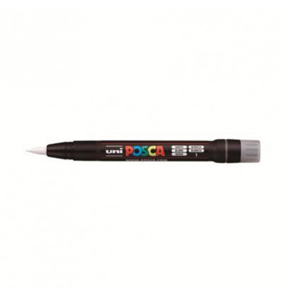 POSCA Stift penseelstift 1/10mm - wit