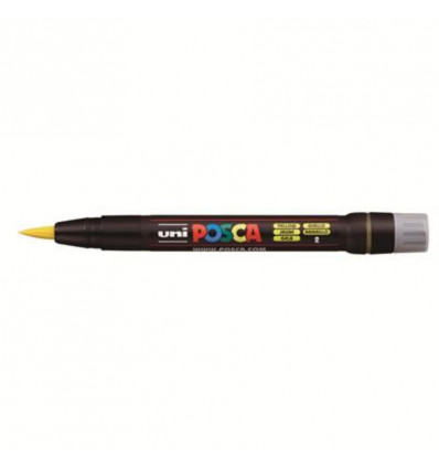 POSCA Stift penseelstift 1/10mm - geel