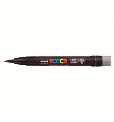 POSCA Stift penseelstift 1/10mm - zwart