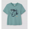 S. OLIVER B T-shirt dino print - mint - 116/122