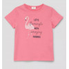 S. OLIVER G T-shirt flamingle - koraal - 92/98