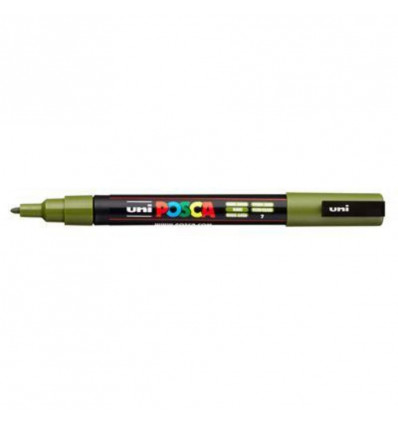 POSCA Stift fijn 0.9/1.3mm - kaki groen ( conische punt)