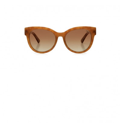 Ikki FENNA zonnebril - orange turtle/ gradient brown